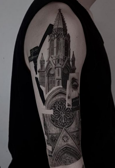 Tattoos - Cathedral Collage - 143890